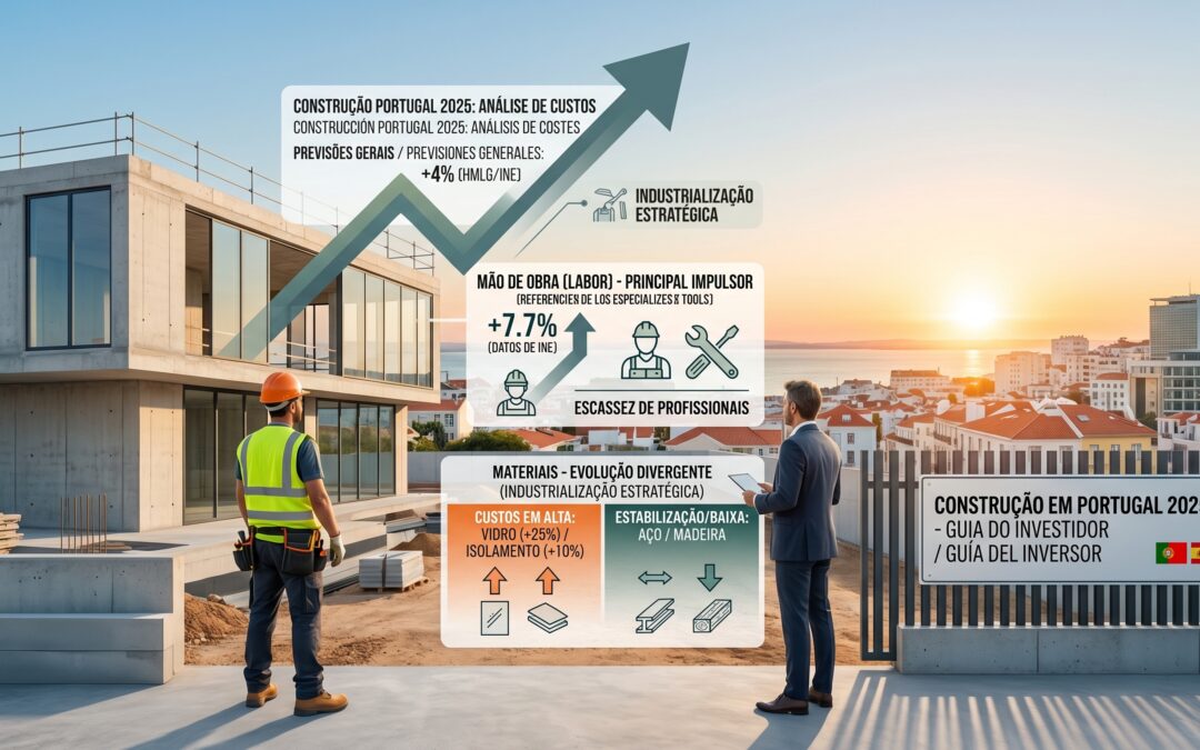 Custos de Construção em Portugal 2025: Guia para Investidores